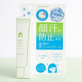 나키코 NAKICO 땀 방지 젤 크림 쿨타입 30g, 1개