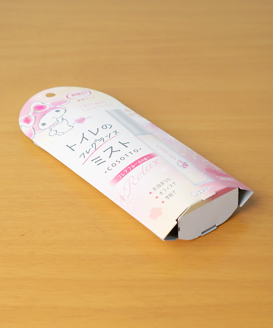 에스테 쇼슈리키 쇼슈겐 산리오 일본 변기향수 탈취제 마이멜로디 플레어 플뤼르향, 9ml, 1개