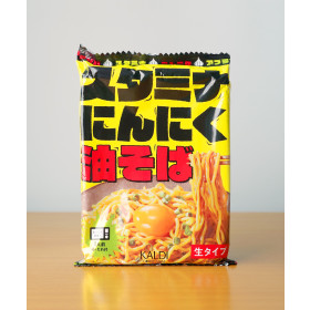 칼디 스테미너 마늘 아부라소바 190g 일본 봉지라면