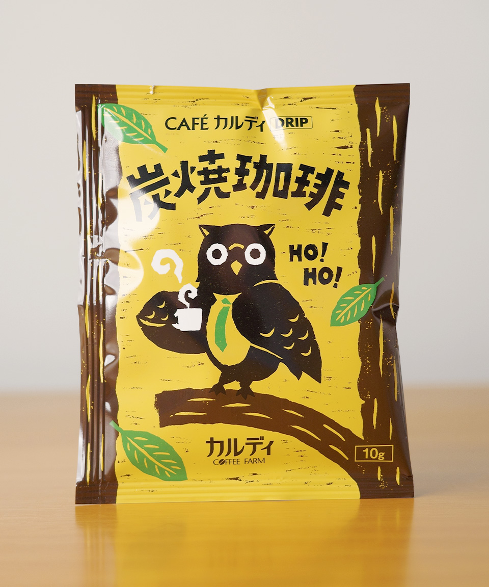 칼디 숯불 드립 커피 10g 일본 커피