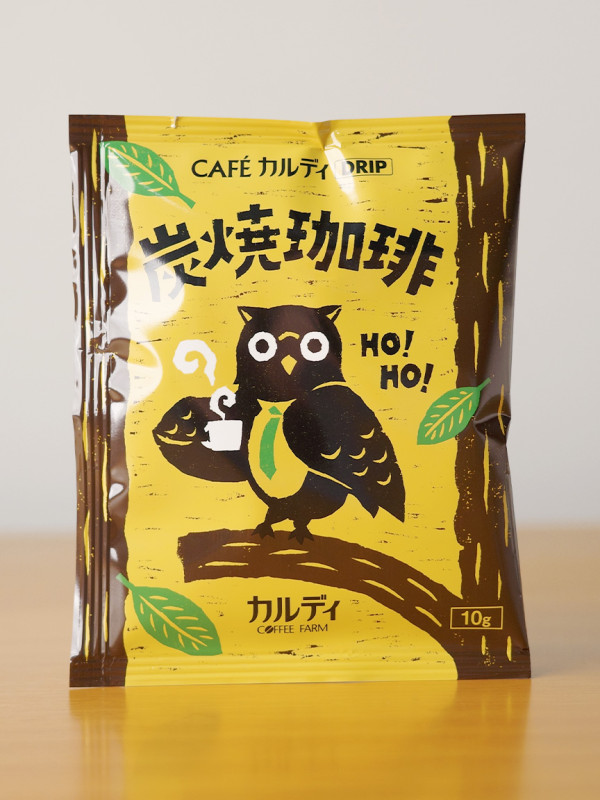 칼디 숯불 드립 커피 10g 일본 커피