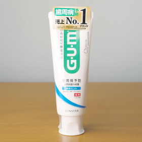 썬스타 GUM 검 덴탈 치약 상쾌 민트 120g 일본 치약