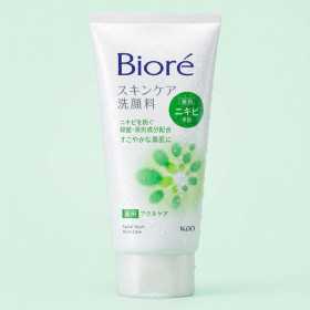 비오레 클렌징폼 일본 세안제 아크네 케어, 130g, 1개