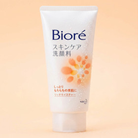 비오레 클렌징폼 일본 세안제 리치 모이스처, 130g, 1개