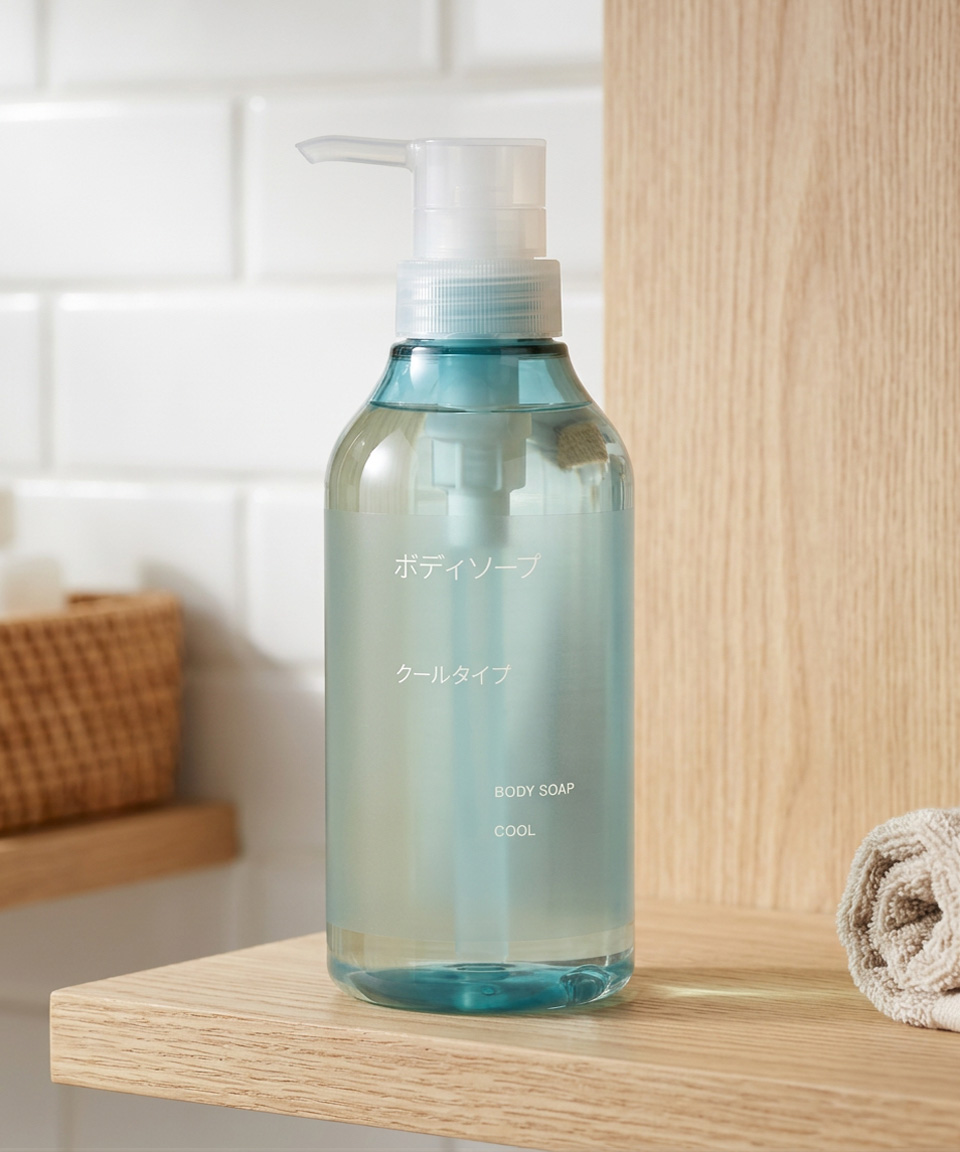 무인양품 쿨링 바디워시 400ml 냉감 바디소프 일본 무지