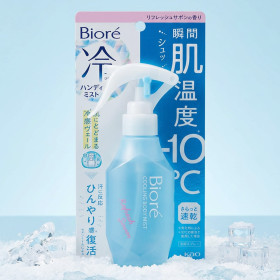비오레 쿨링 바디 미스트 일본 쿨링 스프레이 리프레쉬 사봉향, 120ml, 1개
