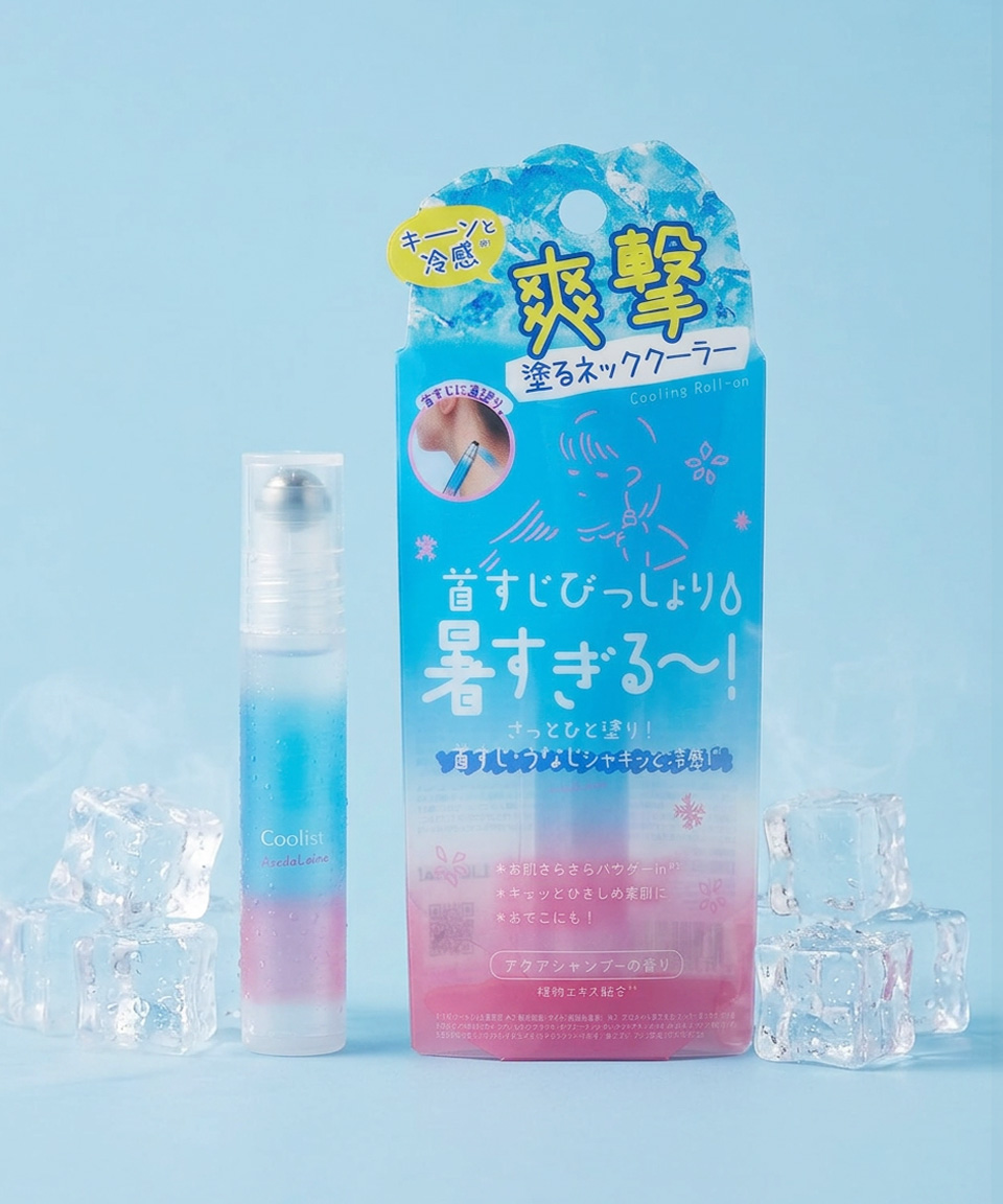리베르타 쿨리스트 아세다레누 쿨링 데오드란트 냉감 롤온 아쿠아 샴푸, 8ml, 1개