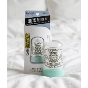 데오나츄레 일본 데오드란트 무향료 크리스탈 스톤 타입, 60g, 1개