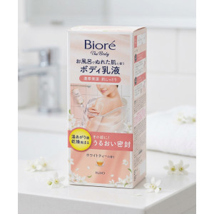 비오레 U 더 바디로션 화이트티향 본품, 285ml, 1개