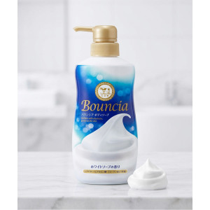 바운시아 바디워시 바디클렌저 화이트 소프 본품, 480ml, 1개