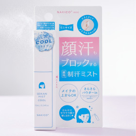 나키코 미스트 NAKICO 땀 방지 스프레이 메이크업 픽서 쿨타입 미니 10ml, 1개