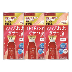 네이처콘크 풋로션 일본 발뒤꿈치 발보습 스틱 각질제거 40ml, 3개