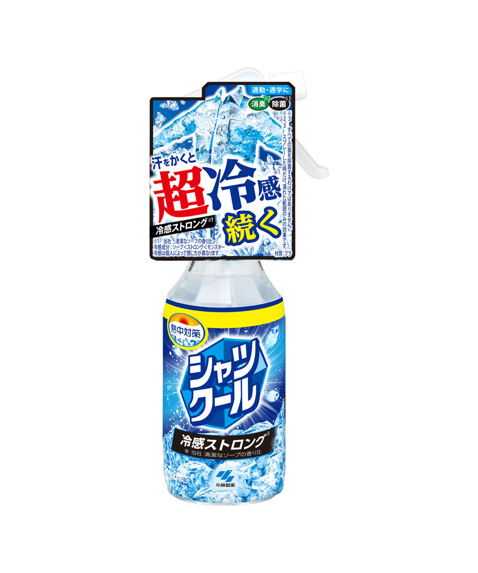 고바야시 열중대책 셔츠쿨 냉감 쿨링 스프레이 스트롱 대용량, 280ml, 1개