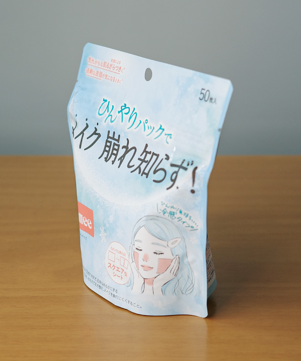 카라미 메이크업 유지 스퀘어 일본 마스크팩 쿨, 50매, 1개