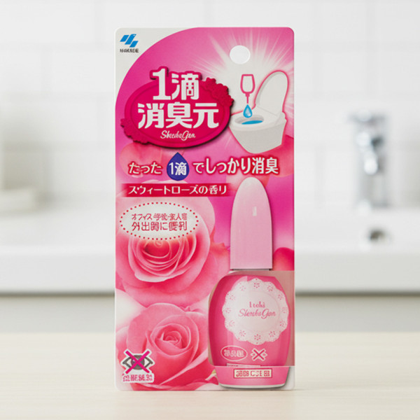 고바야시 쇼슈겐 일본 변기향수 탈취제 스위트 로즈, 20ml, 1개