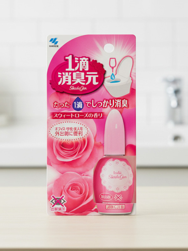 고바야시 쇼슈겐 일본 변기향수 탈취제 스위트 로즈, 20ml, 1개