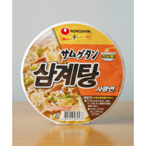 세븐일레븐 농심 사발면 일본 컵라면 삼계탕, 85g, 1개