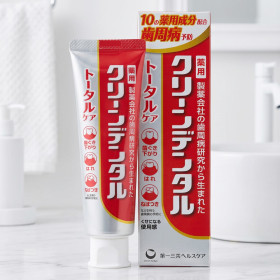 다이이치산쿄 클린덴탈 토탈케어 일본 치약 100g, 1개