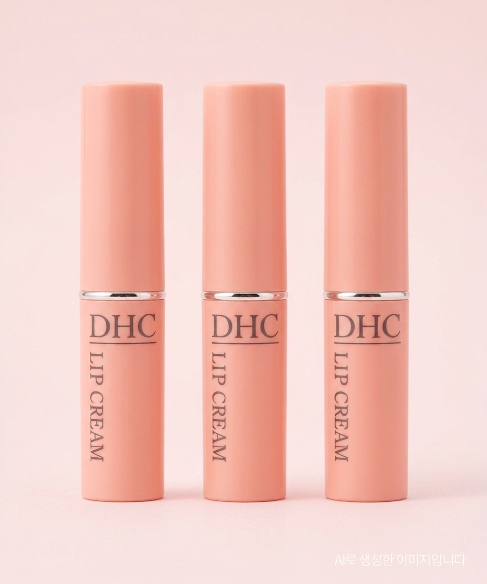 DHC 립밤 무향 일본 립크림 1.5g, 3개