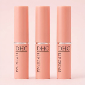 DHC 립밤 무향 일본 립크림 1.5g, 3개