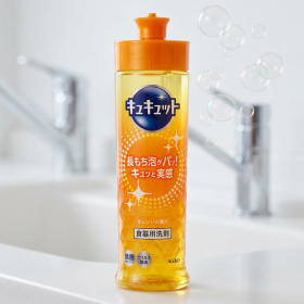 일본 카오 큐큣토 주방세제 오렌지향 본품, 220ml, 1개