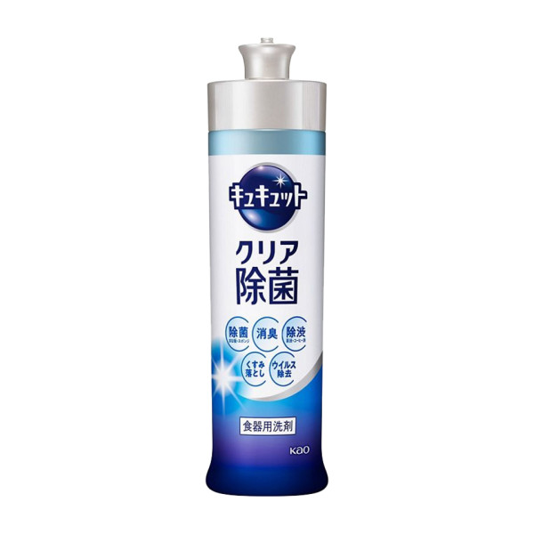 일본 카오 큐큣토 주방세제 클리어 제균 본품, 220ml, 1개