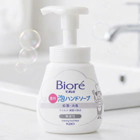 비오레 거품 핸드소프 핸드워시 무향 본품, 240ml, 1개