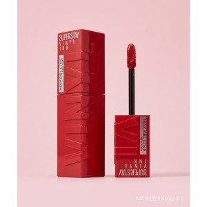 메이블린 뉴욕 슈퍼스테이 바이닐 잉크 립 틴트 37 Darling, 4.2ml