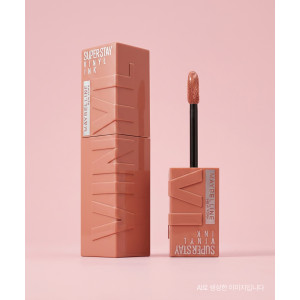 메이블린 뉴욕 슈퍼스테이 바이닐 잉크 립 틴트 105 Golden, 4.2ml