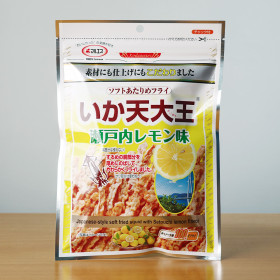 마루에스 이카텐 다이오우 세토우치 레몬맛 51g 오징어 대왕 튀김 일본 안주
