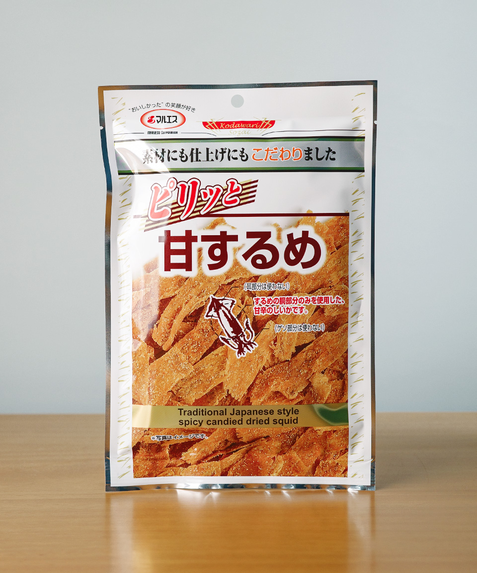 마루에스 달콤 짭짤한 스루메 32g 오징어 일본 안주
