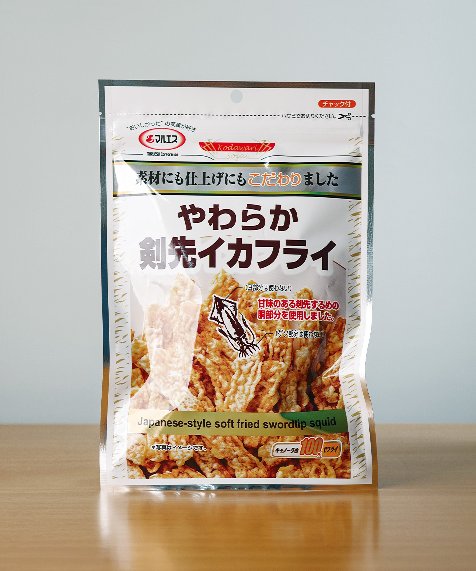 마루에스 부드러운 켄사키 이카후라이 45g 오징어 튀김 일본 안주