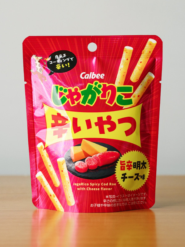 가루비 자가리코 카라이야츠 우마카라 멘타이치즈 38g 일본 과자