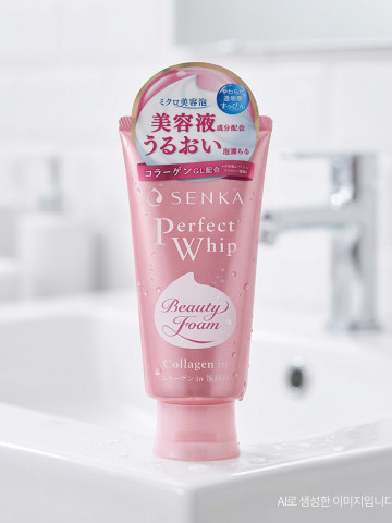 센카 퍼펙트 휩 클렌징폼 일본 세안제 콜라겐 in, 120g, 1개
