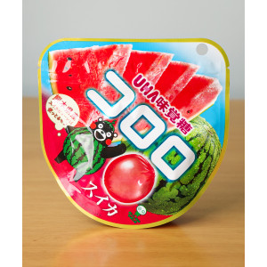 일본 젤리 UHA 미각당 코로로 수박, 40g, 1개