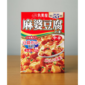 일본 마루미야 마파두부 소스 중간 매운맛, 162g, 1개