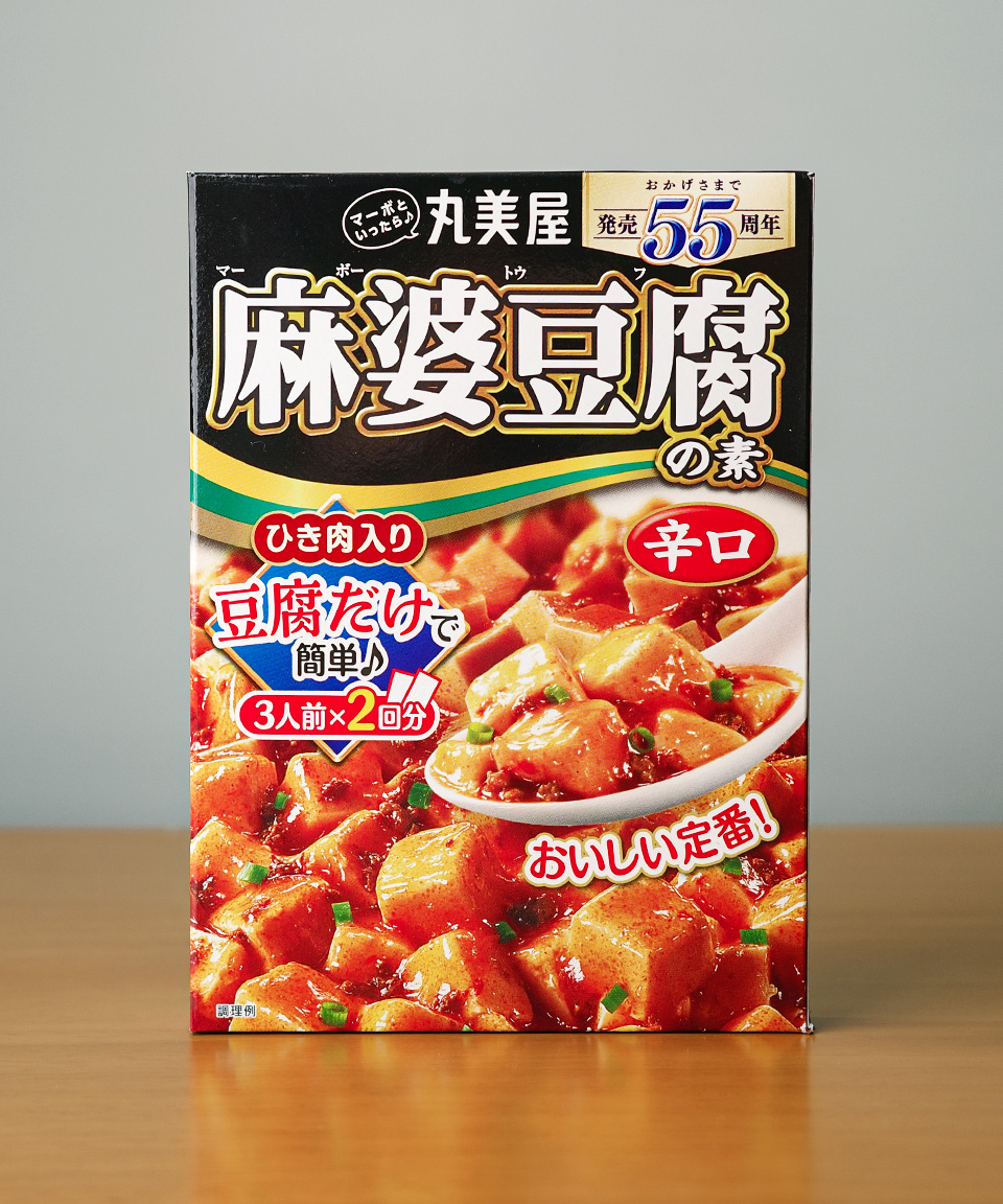 일본 마루미야 마파두부 소스 매운맛, 162g, 1개