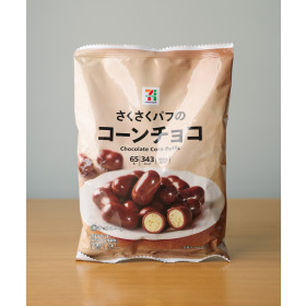 세븐일레븐 바삭한 콘 초코 65g 일본 편의점 간식