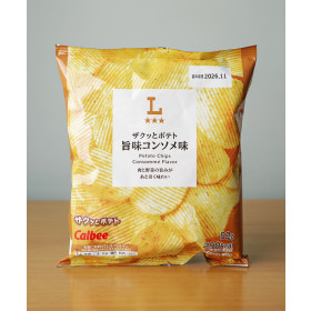 로손 바삭한 포테이토칩 콘소메맛 52g 감자칩 일본 편의점 간식