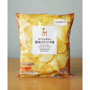 로손 바삭한 포테이토칩 콘소메맛 52g 감자칩 일본 편의점 간식