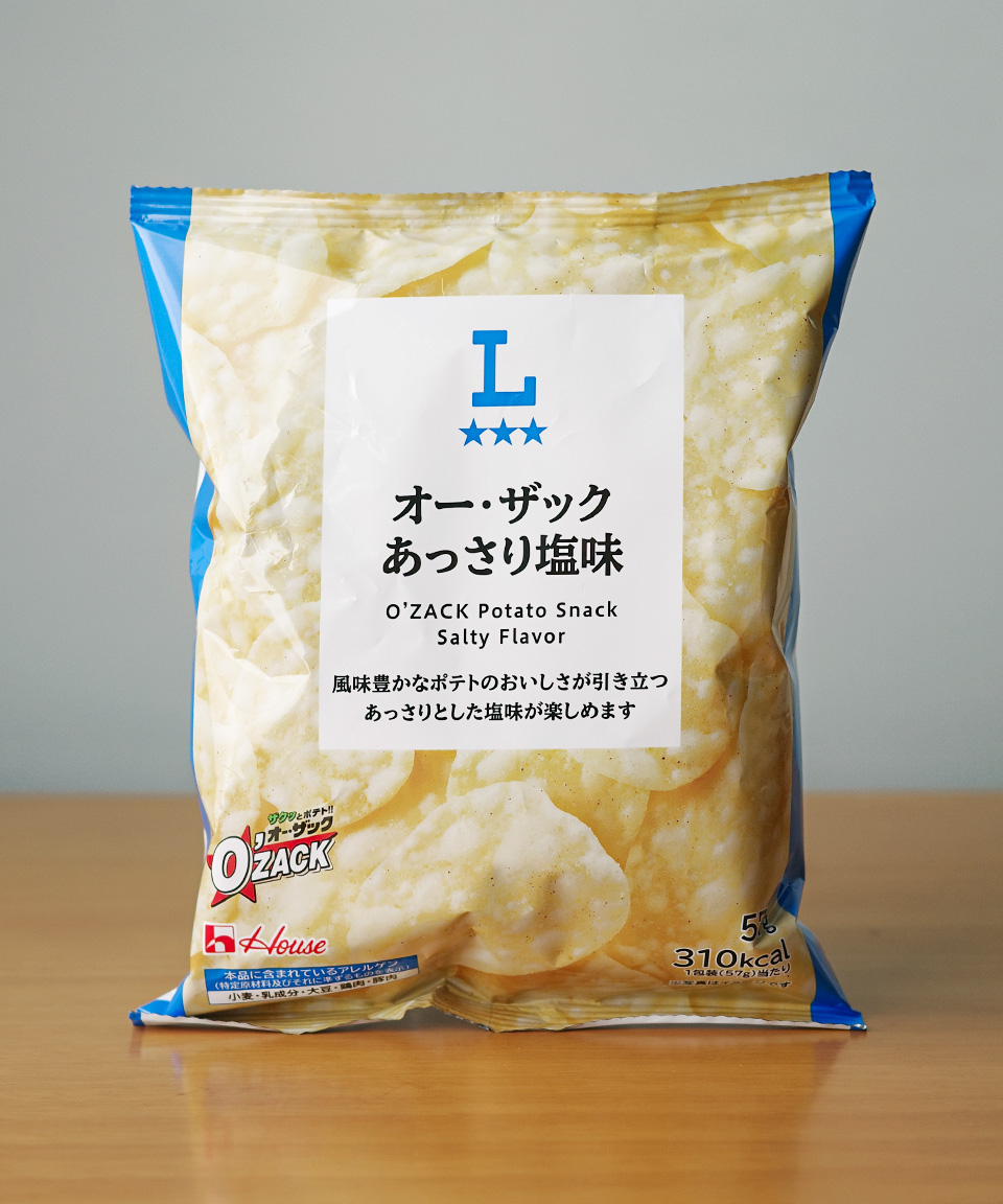 로손 하우스 오잭 소금맛 57g 일본 편의점 간식