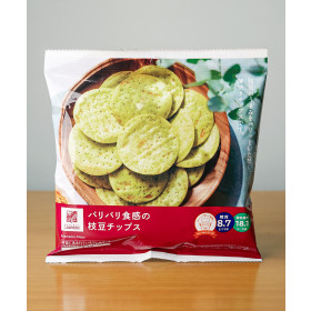 로손 바삭한 식감의 에다마메 칩 38g 풋콩 일본 편의점 과자