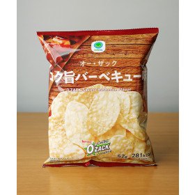 패밀리마트 하우스 오잭 진한 바베큐맛 52g 일본 편의점 간식