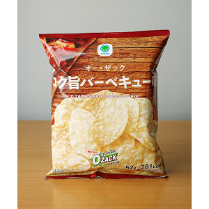 패밀리마트 하우스 오잭 진한 바베큐맛 52g 일본 편의점 간식