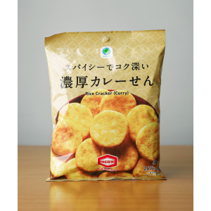 패밀리마트 진한 카레센 50g 일본 편의점 센베이