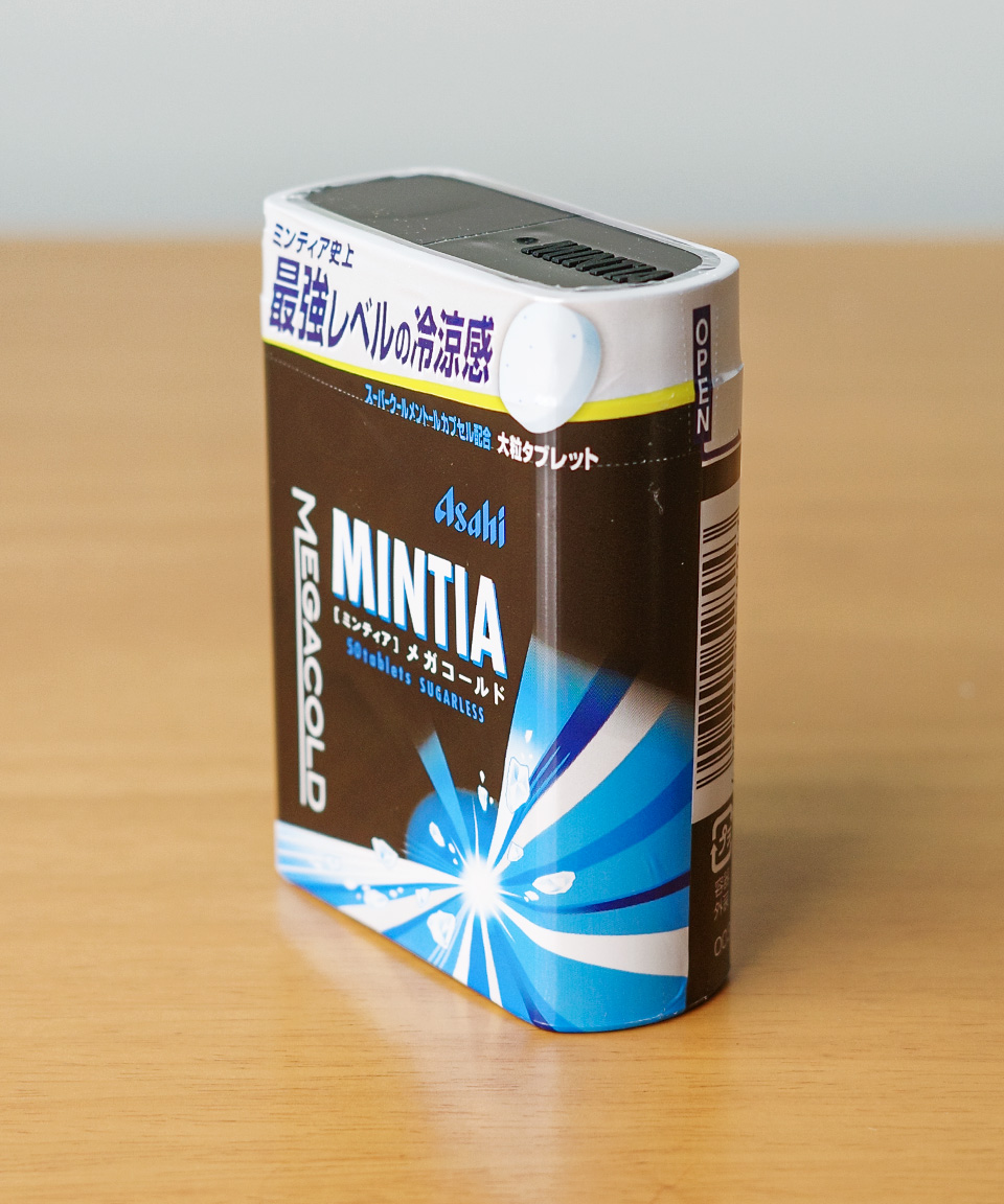 아사히 민티아 일본 사탕 메가 콜드, 50g, 1개