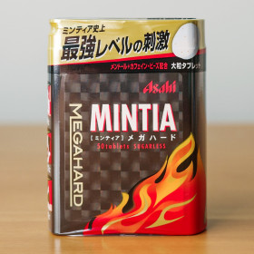 아사히 민티아 일본 사탕 메가 하드, 50g, 1개