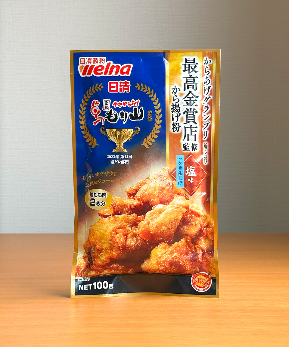 닛신 가라아게 그랑프리 금상 소금맛 100g 일본 치킨가루