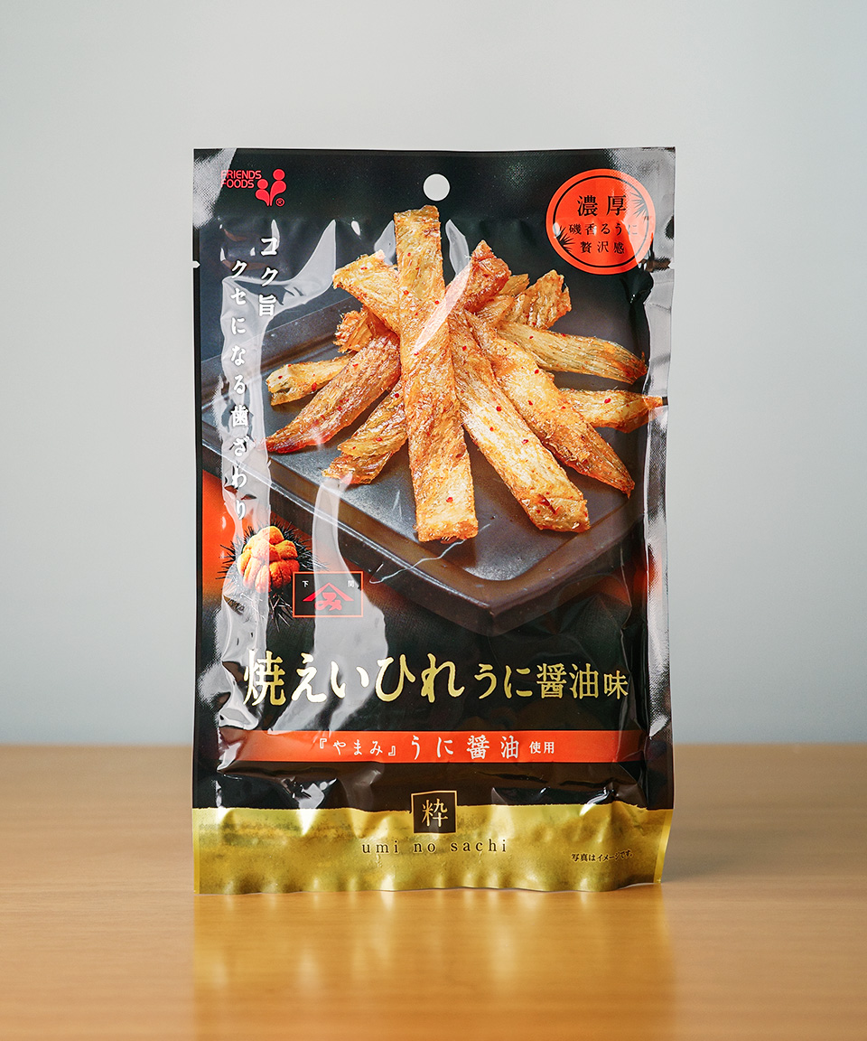 이노우에 구운 에이히레 성게 간장맛 26g 우니 가오리 지느러미 일본 안주