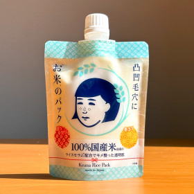 케아나 나데시코 모공 쌀팩 파우치형 170g 일본 마스크팩